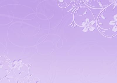 Blossom Swirls in Lilac