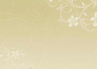 Blossom Swirls in Beige