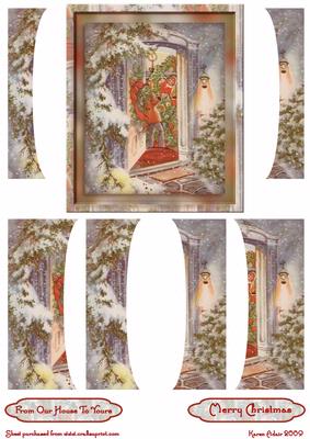 From Our House to Yours - Elipse Edge Side Stacker Card Front