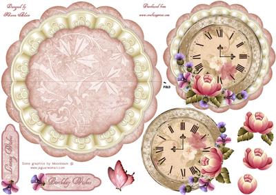 Timeless Roses Wobble Card