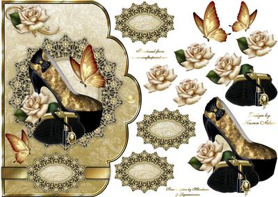 Golden Girls Scallop Card Front