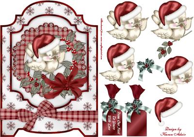 The Christmas Sparrow Screen Card Front