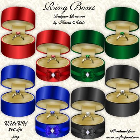 Ring Boxes Designer Resources