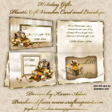 Holiday Gifts - Gift Card Holder and Envelope Mini Kit