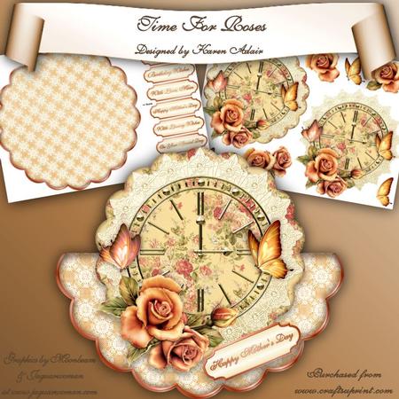 Time for Roses Wobble Card Mini Kit