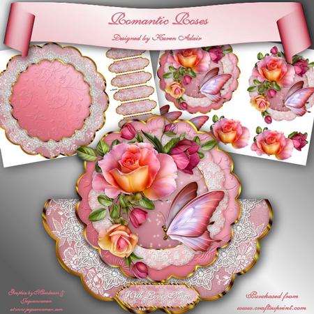 Romantic Roses Wobble Card Mini Kit