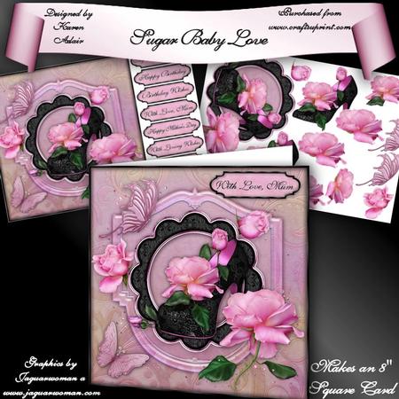 Sugar Baby Love 8" Square Card Mini-kit
