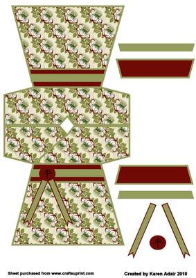Peace Kimono Shaped Card 2
