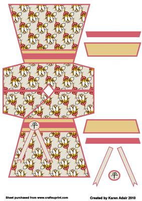 Peace Kimono Shaped Card 3