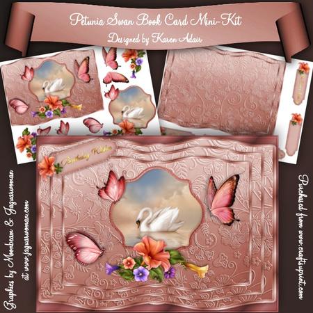 Petunia Swan Book Card Mini-kit