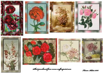 Floral Framed Toppers