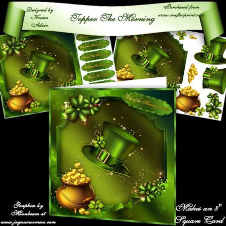 Topper the Morning 8" Square Card Mini-kit