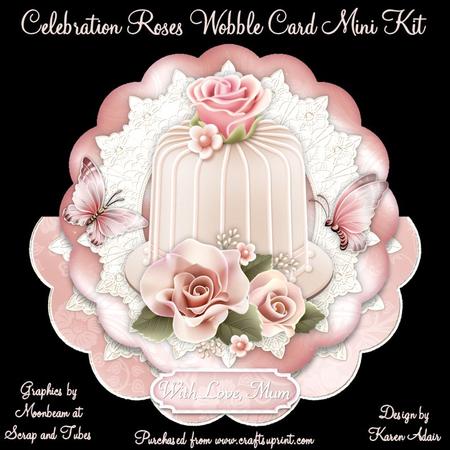 Celebration Roses Wobble Card Mini-kit