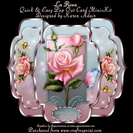 La Rosa Quick & Easy Pop-out Card Mini-kit
