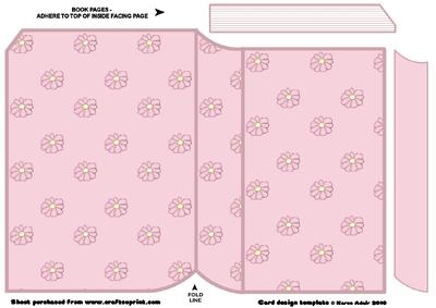 New - Book Card - for Rosie the Ballerina Bear Step-by-step