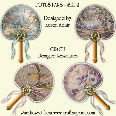 Lotus Fans - Set 2