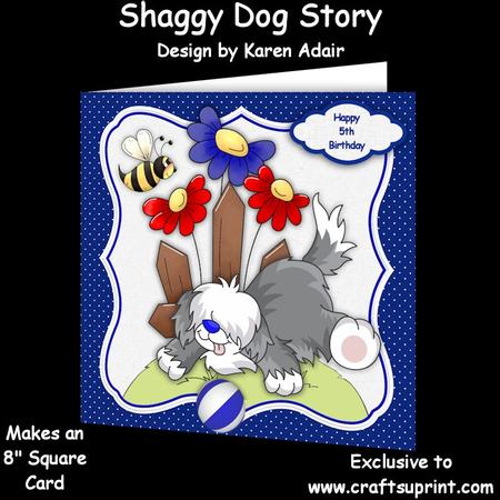 Shaggy Dog Story - 8" Square Card Mini-kit