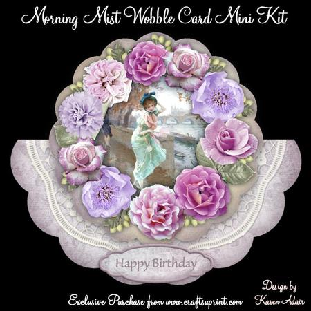 Morning Mist - Wobble Card Mini-kit