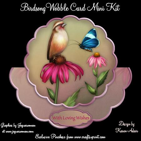 Birdsong - Wobble Card Mini-kit