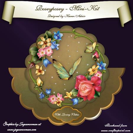 Roseyposey Wobble Card Mini-kit