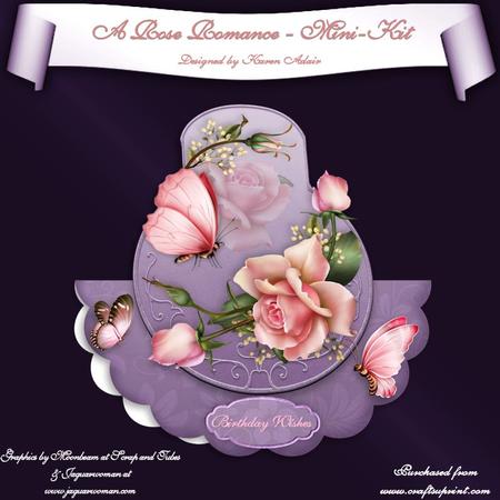 A Rose Romance Wobble Card Mini-kit