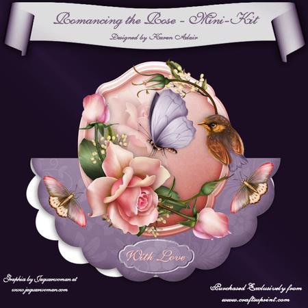 Romancing the Rose Wobble Card Mini-kit