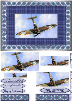 The Spitfire Pyramid Card Front