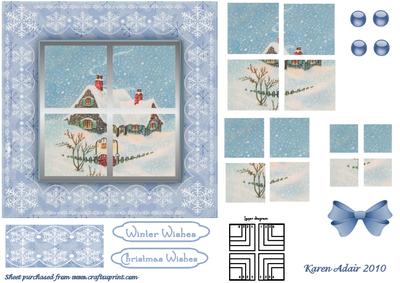 Lighting Your Way Home for Christmas'n Lace Quadramid