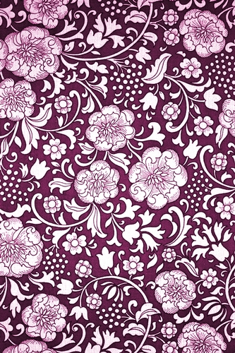 Retro Floral - Deep Pink