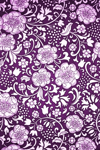 Retro Floral - Purple