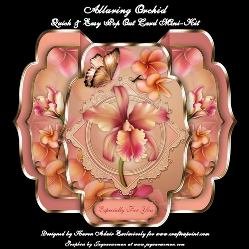 Alluring Orchid -  Quick & Easy Pop-out Card Mini-kit