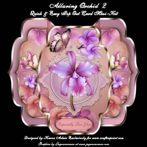 Alluring Orchid -  Quick & Easy Pop-out Card Mini-kit2 