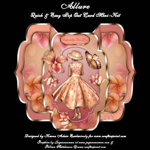 Allure -  Quick & Easy Pop-out Card Mini-Kit