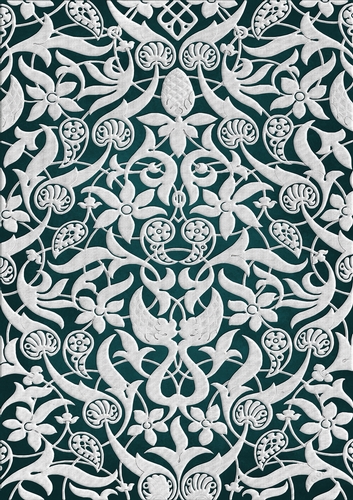 Floral Fantasia - Aqua