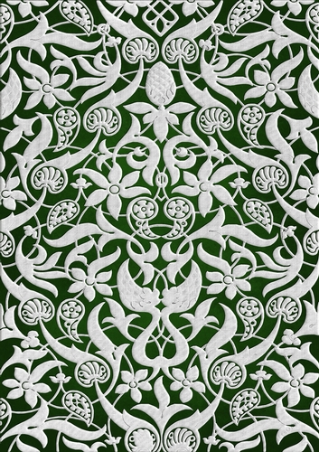 Floral Fantasia - Green