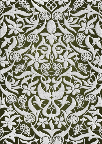 Floral Fantasia - Olive