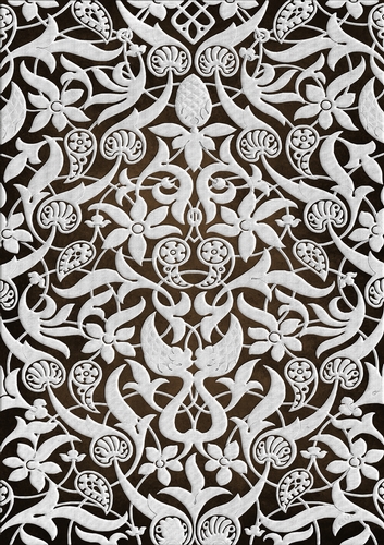 Floral Fantasia - Brown