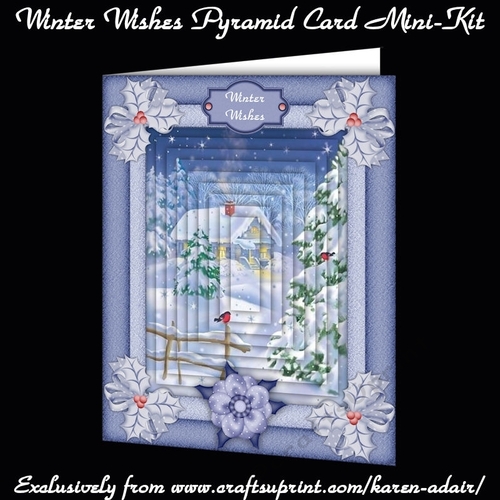 Winter Wishes Pyramid Card Mini-Kit