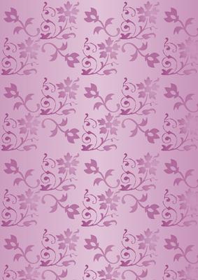 Floral Embossed Metallic in Pink