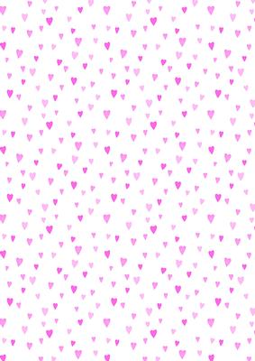 Just Little Hearts in Pink