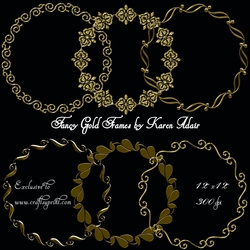 Fancy Gold Frames