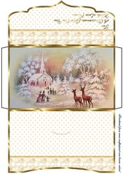 Christmas Eve Money/Gift Wallet