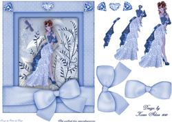 Sapphire Step by Step Card Front