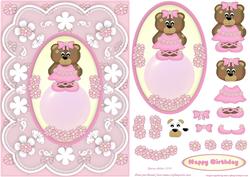 Rosie the Ballerina Bear and Daisy Lace
