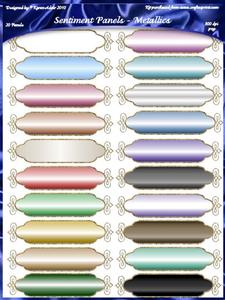 Metallic Sentiment Panels