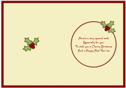 Christmas Cuteness Card Insert