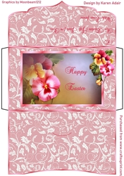 Easter Pansies Money/Gift Wallet