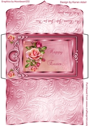 Easter Roses Money/Gift Wallet
