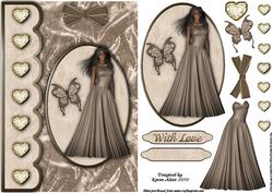 Sultry in Satin - A5 Step by Step Card Front