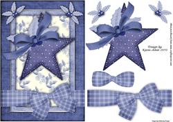 A Christmas Star 3 Step by Step Card Front